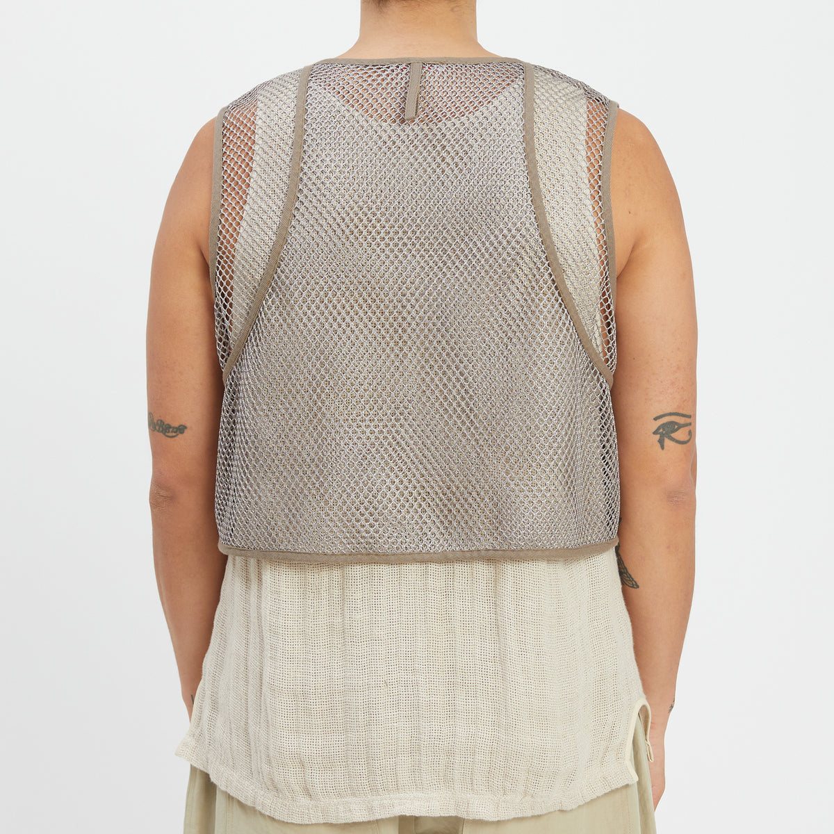 Trapper Vest - Grey Mesh