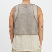 Trapper Vest - Grey Mesh