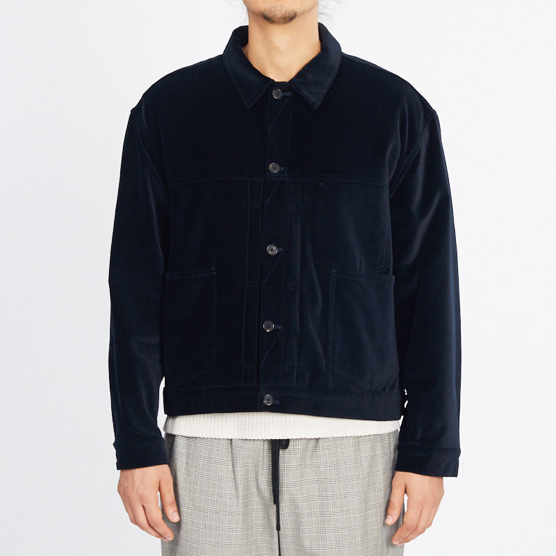 Type 100 Jacket - Navy Velvet