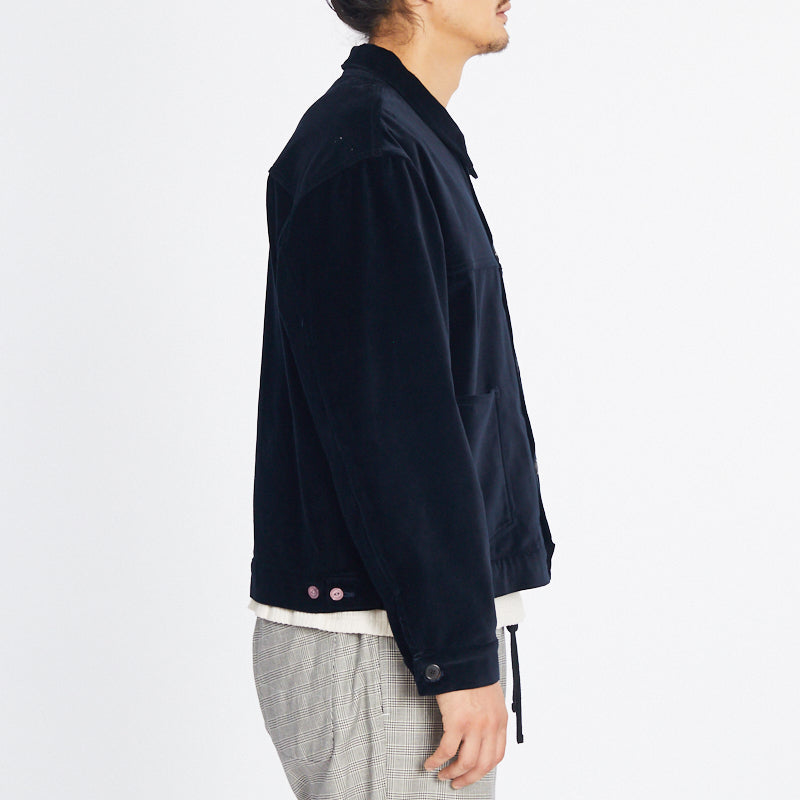 Type 100 Jacket - Navy Velvet