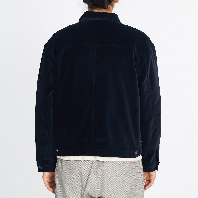 Type 100 Jacket - Navy Velvet