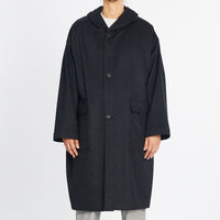 Canopy Coat - Charcoal Gray Wool/Cashmere