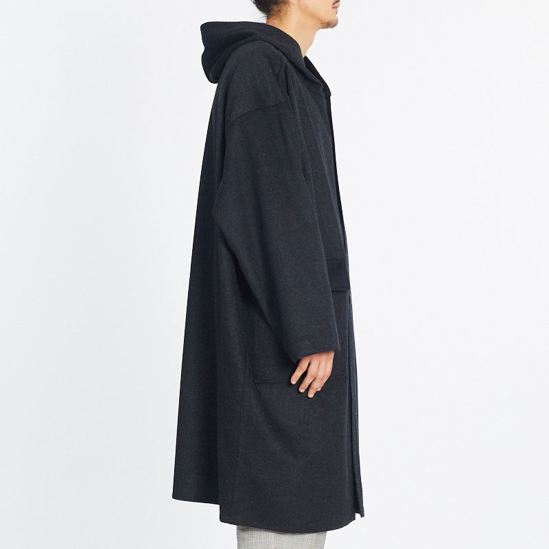 Canopy Coat - Charcoal Gray Wool/Cashmere
