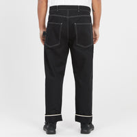 Mason Pant - Black Cotton Twill WR/SR
