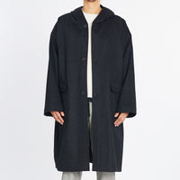 Canopy Coat - Charcoal Gray Wool/Cashmere