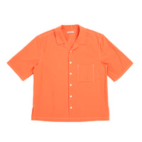 Aloha Shirt - Orange Cotton