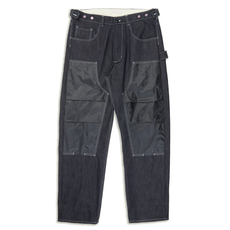 Labor Pant - Indigo Denim w/ Black Nylon Ripstop