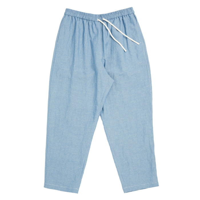 Bronco Pant- Indigo Cotton/Linen
