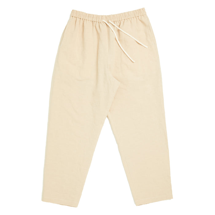 Bronco Pant - Beige Linen/Cotton