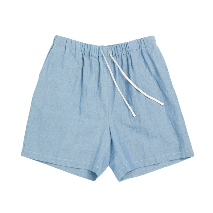 Rove Short - Indigo Cotton/Linen
