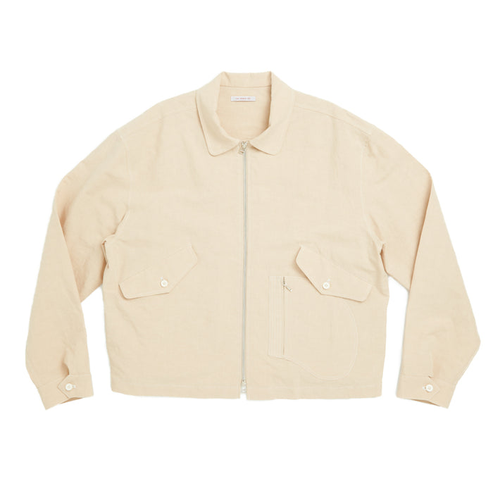 Range Jacket - Beige Linen/Cotton