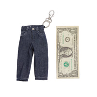 Jean Keychain - Indigo Denim