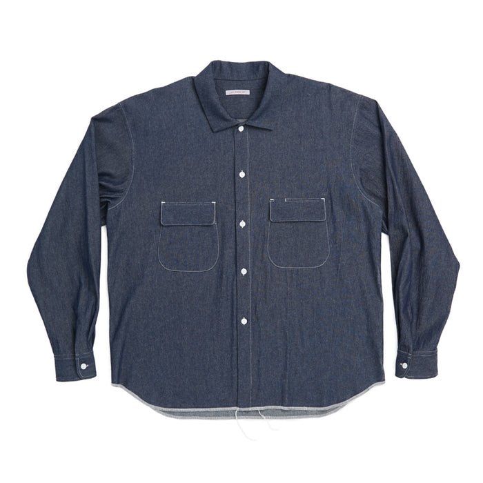 Moil Shirt - Indigo Denim