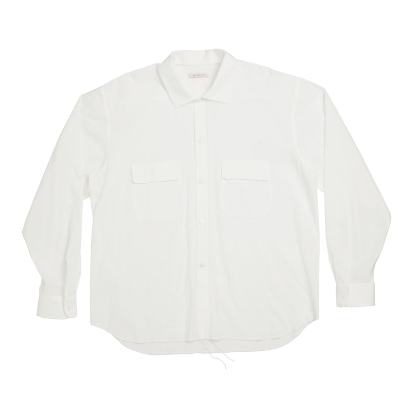 Moil Shirt - White Cotton