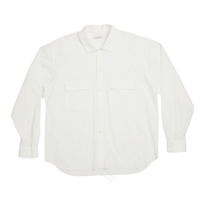 Moil Shirt - White Cotton