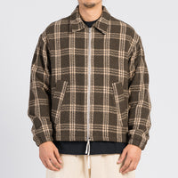 Hackney Jacket - Brown Plaid