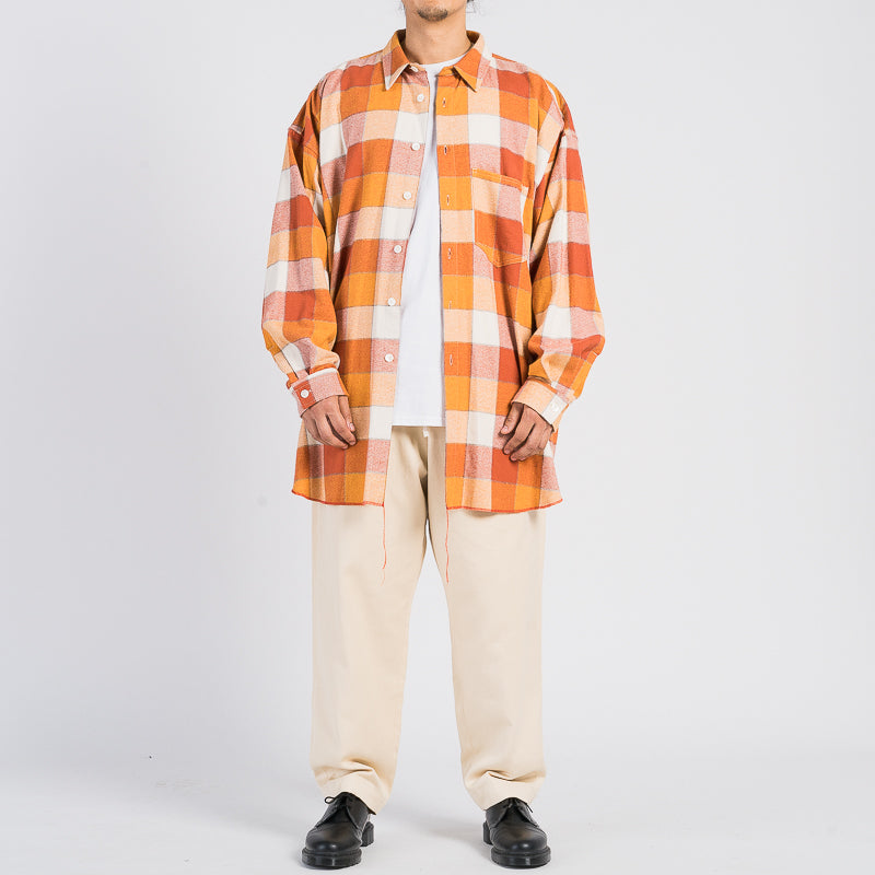 Ox Shirt - Orange Plaid