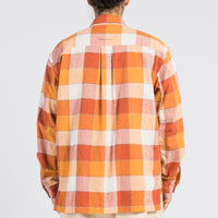 Wilbur Shirt - Orange Plaid