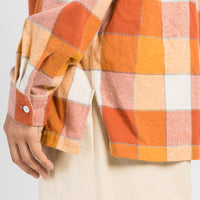 Wilbur Shirt - Orange Plaid