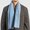 Quilted Scarf - Slate Blue (Recycled Nylon)