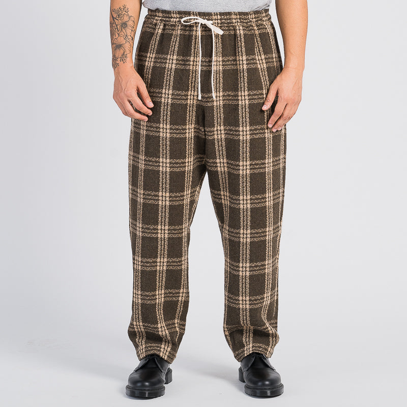 Symphony Pant - Brown Plaid