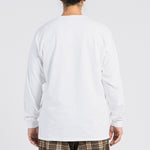 Long Sleeve Logo T-Shirt - White