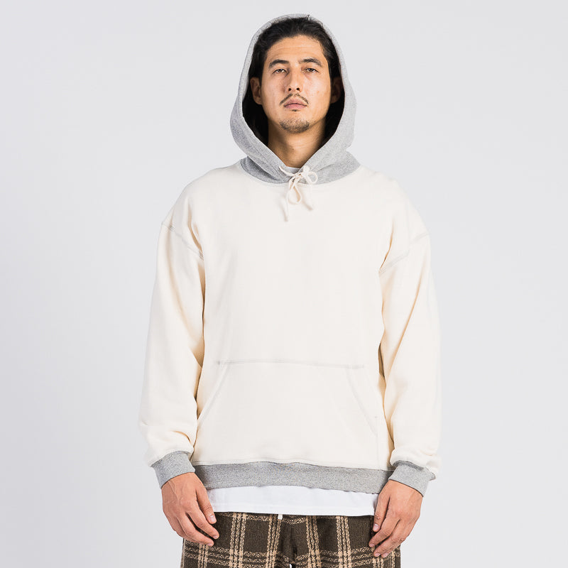 Hearns Hoodie - Natural/Grey