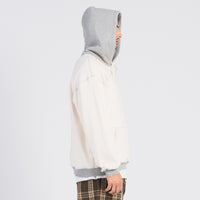 Hearns Hoodie - Natural/Grey