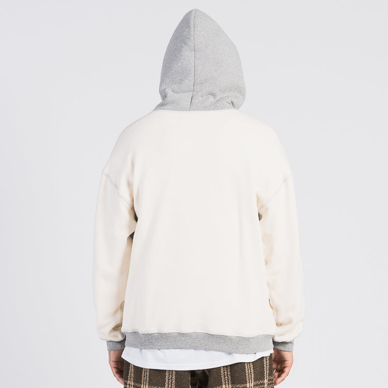 Hearns Hoodie - Natural/Grey