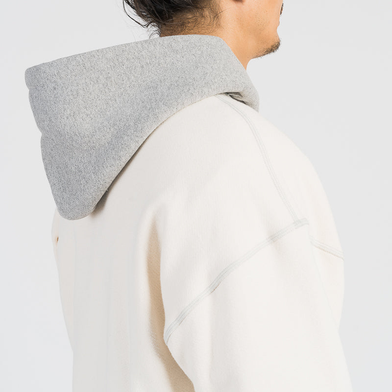 Hearns Hoodie - Natural/Grey