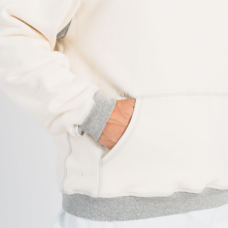 Hearns Hoodie - Natural/Grey