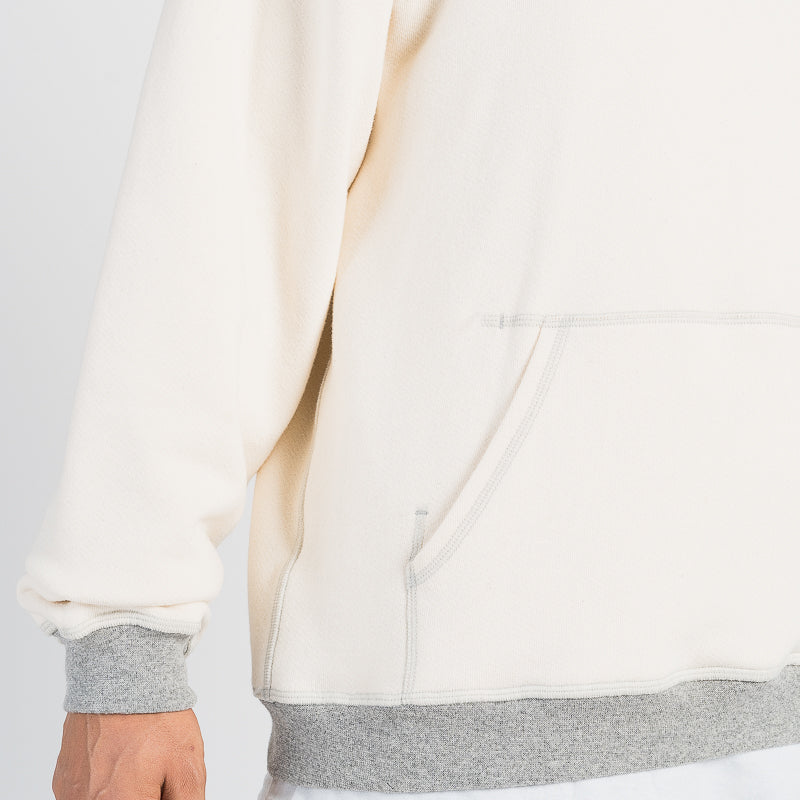 Hearns Hoodie - Natural/Grey