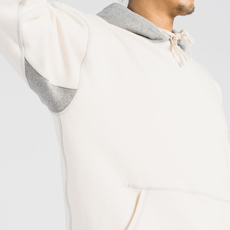 Hearns Hoodie - Natural/Grey