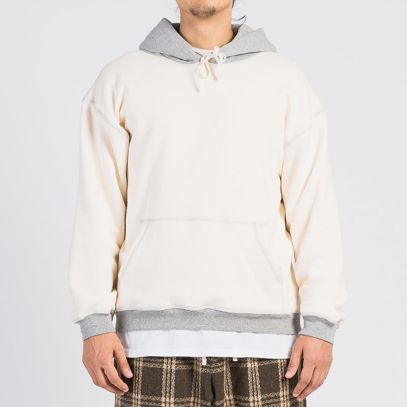 Hearns Hoodie - Natural/Grey