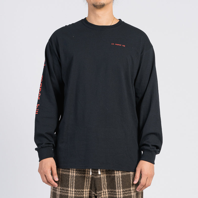 Long Sleeve Logo T-Shirt - Black