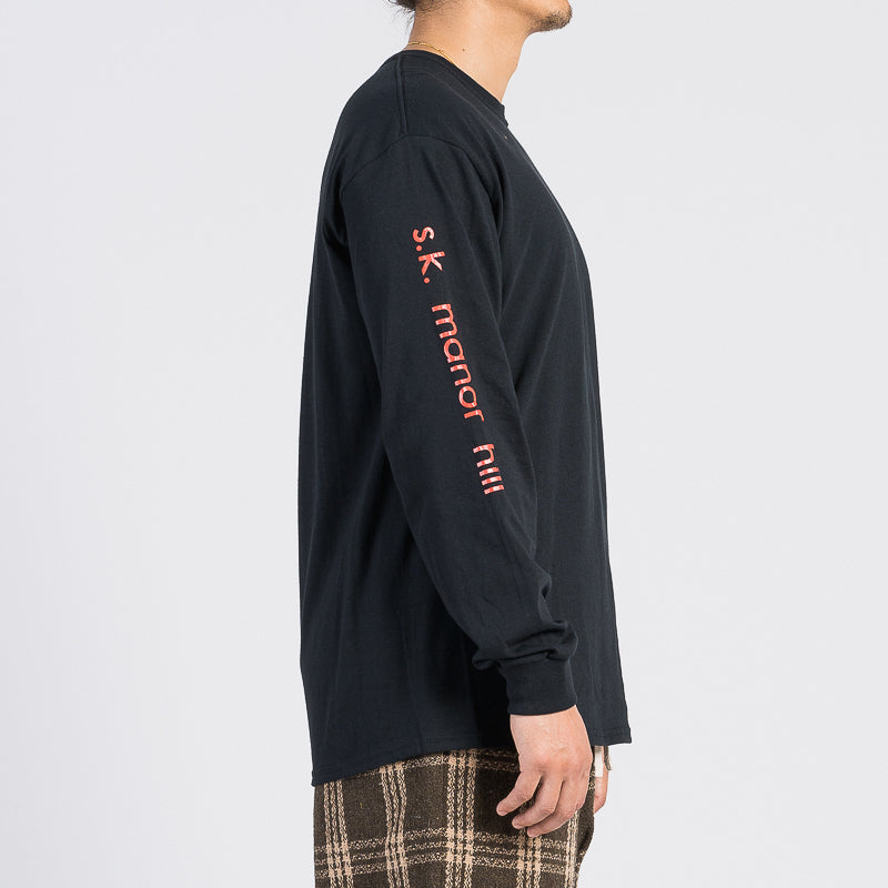 Long Sleeve Logo T-Shirt - Black