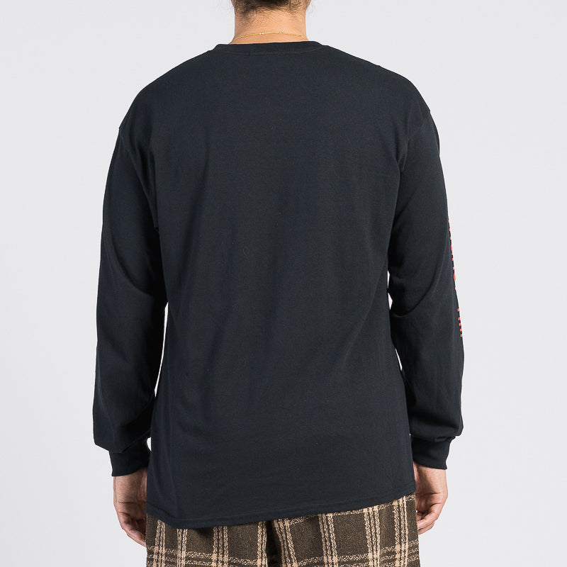 Long Sleeve Logo T-Shirt - Black