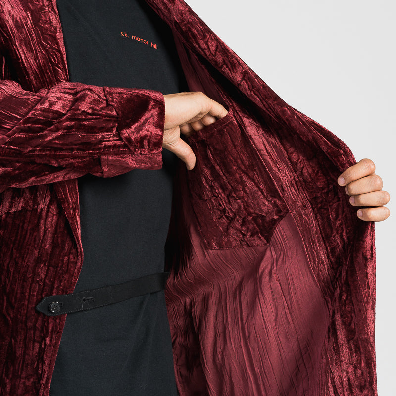 Wallace Robe - Crushed Velvet