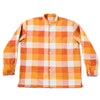 Orville Shirt - Orange Plaid