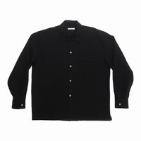 Jam Shirt - Black Puckered