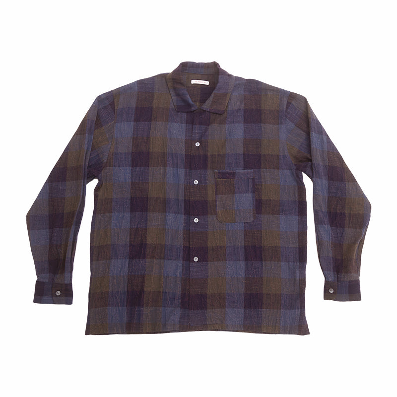 Jam Shirt - Blue & Purple Plaid