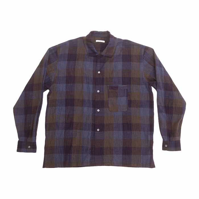 Jam Shirt - Blue & Purple Plaid