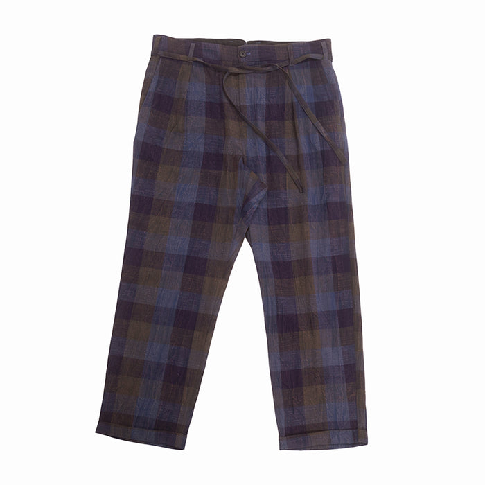 Lansky Pant - Blue & Purple Plaid