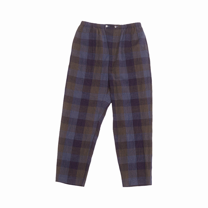 Rem Pant - Blue & Purple Plaid
